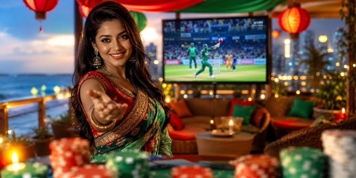 কক্সবাজারে লাল-সবুজ থিমে ক্রিকেট বেটিং উপভোগ করছেন বাংলাদেশি খেলোয়াড়